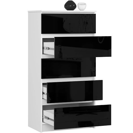 KOMODA K60 5SZ CLP PK ČRNI SIJAJ