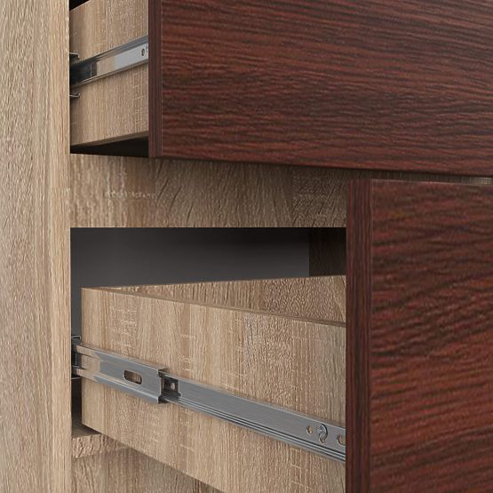 KOMODA K60 5SZ CLP PK HRAST SONOMA / WENGE