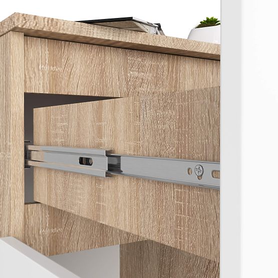 KOMODA K80 2D 1SZ CLP PK HRAST SONOMA / BELA