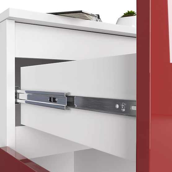 KOMODA K80 2D 1SZ CLP PK RDEČI SIJAJ