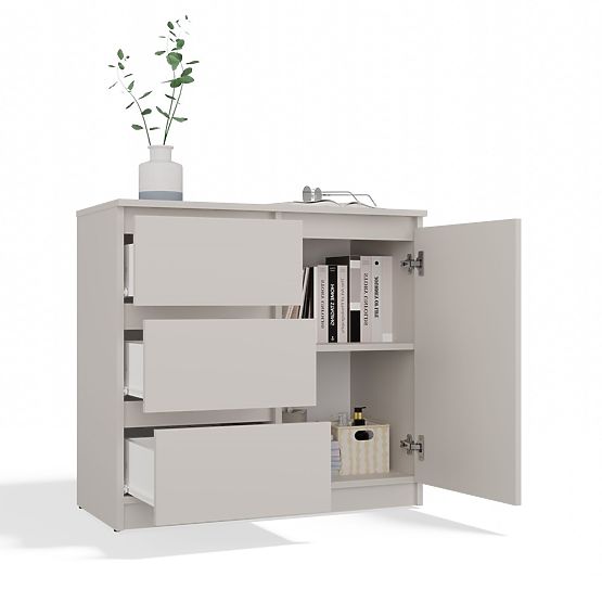 Komoda Malwa 1D3S KAŠMIR BEŽ