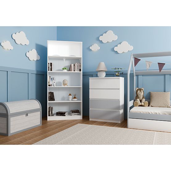 Komoda Malwa M4 ARTESO BLUE Modra