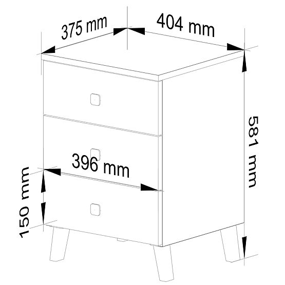 KOMODA MOBI K-03 KAŠMIR ZLATO