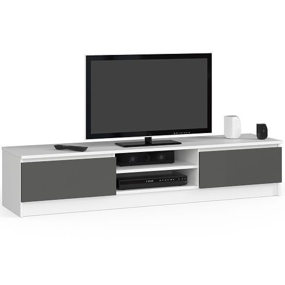 KOMODA RTV K160 CLP BELA / SIVA