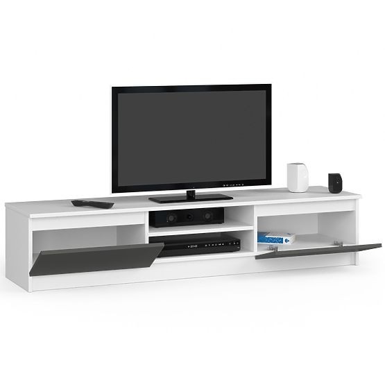 KOMODA RTV K160 CLP BELA / SIVA