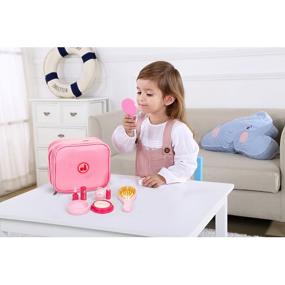 Komplet lepote kozmetična torbica 6 kozmetičnih dodatkov ECOTOYS