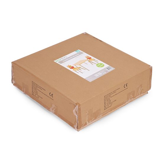 Komplet otroškega pohištva miza + 2 stola žirafa ECOTOYS