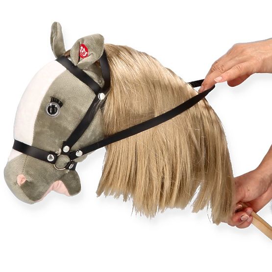 Konjiček na palici Hobby Horse Siwek Premium