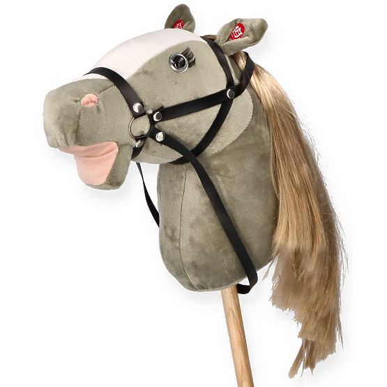 Konjiček na palici Hobby Horse Siwek Premium