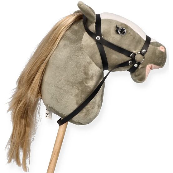 Konjiček na palici Hobby Horse Siwek Premium