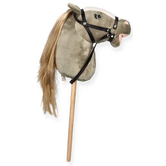 Konjiček na palici Hobby Horse Siwek Premium