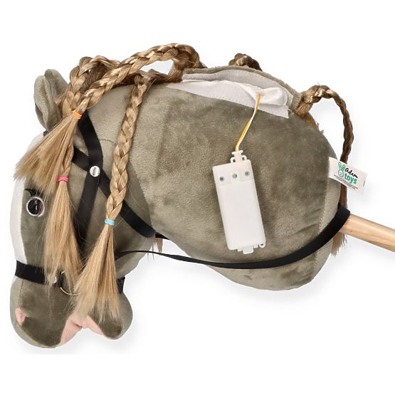 Konjiček na palici Hobby Horse Siwek Premium
