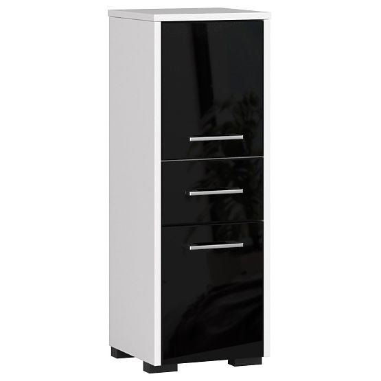 KOPALNIŠKA OMARICA FIN STEBER 30 2D 1SZ 85cm PK ČRN SIJAJ
