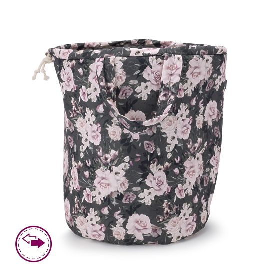 Koš na hračky Noční květiny