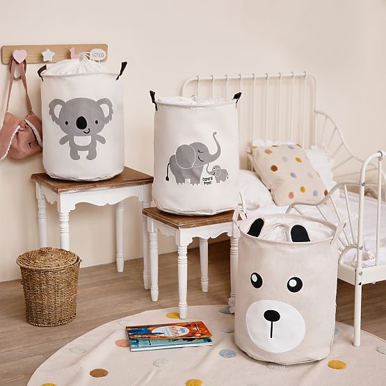 Koš za igrače - slončki
