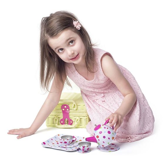 Košara za piknik v barvi apna