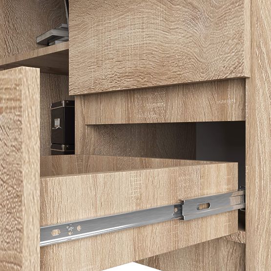 KOTNI PISALNA MIZA B16 CLP DESNA PK SONOMA