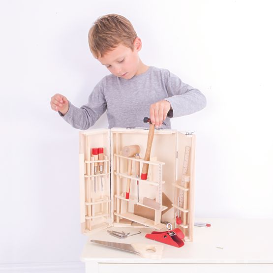 Kovček za orodje Bigjigs Toys Junior