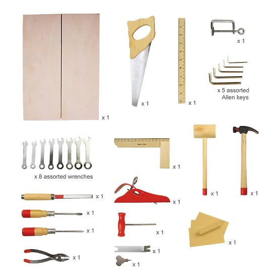 Kovček za orodje Bigjigs Toys Junior
