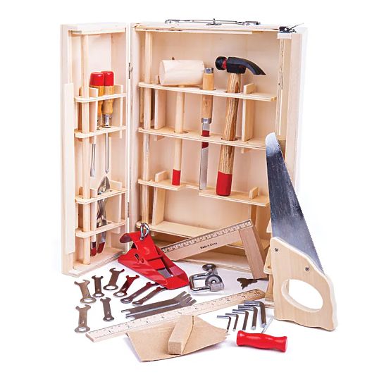 Kovček za orodje Bigjigs Toys Junior