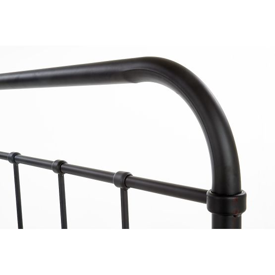 Kovinska postelja LINDA 120x200 cm - črna