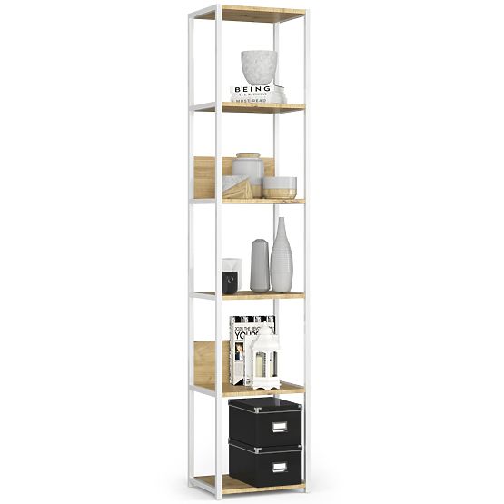 KOVINSKI REGAL LOFT 400 BEL/HRÁST ARTISAN