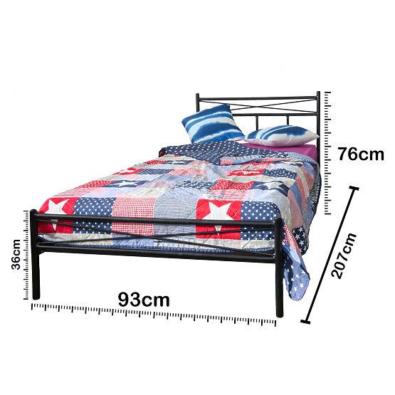 Kovová postel model 23 J