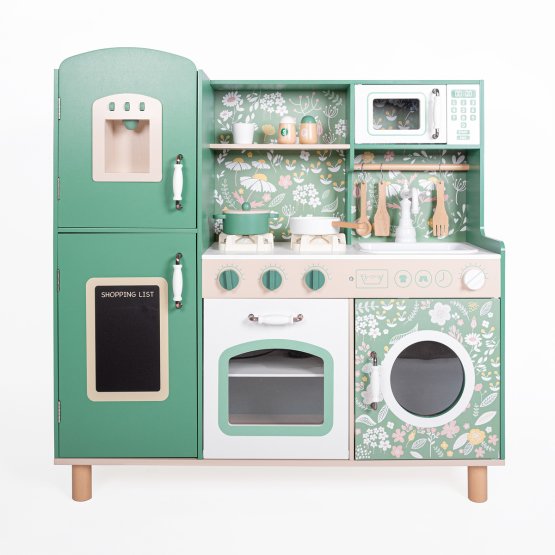 Esmeraldia - Kuhinja s pralnim strojem in pečico