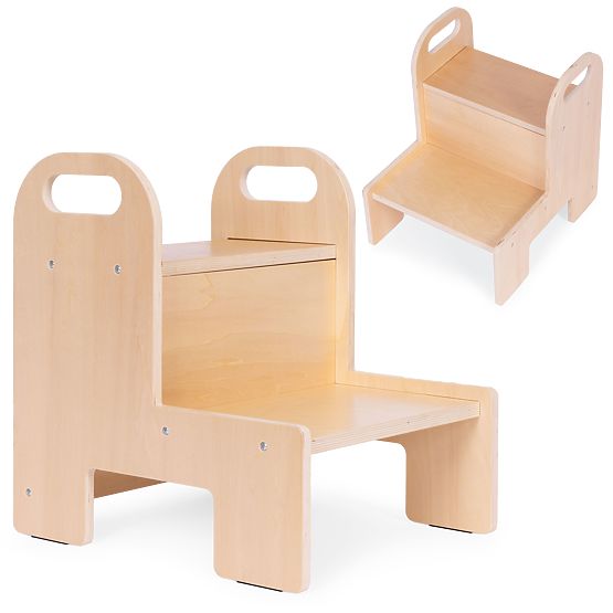 Kuhinjski pomočnik kitchen helper stopnice za otroke vezana plošča ECOTOYS