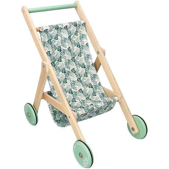 Lahek leseni voziček za punčke