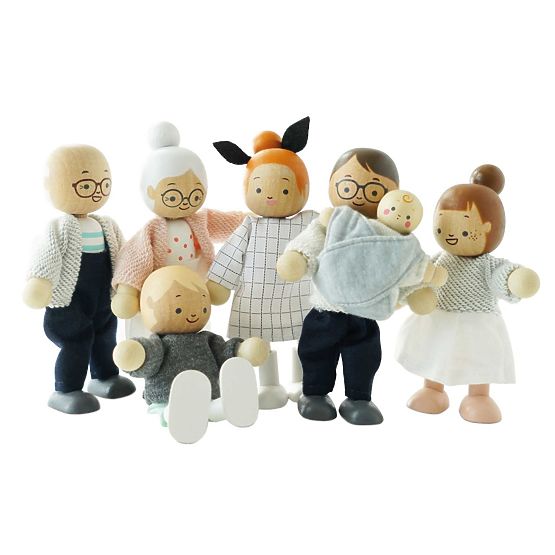 Le Toy Van Figurice moja družina