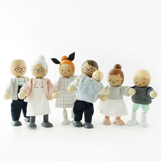 Le Toy Van Figurice moja družina
