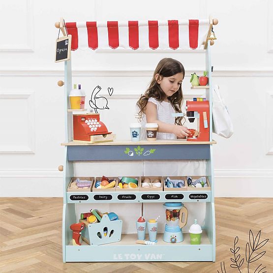 Le Toy Van Prodajni pult 2 v 1 Honeybake