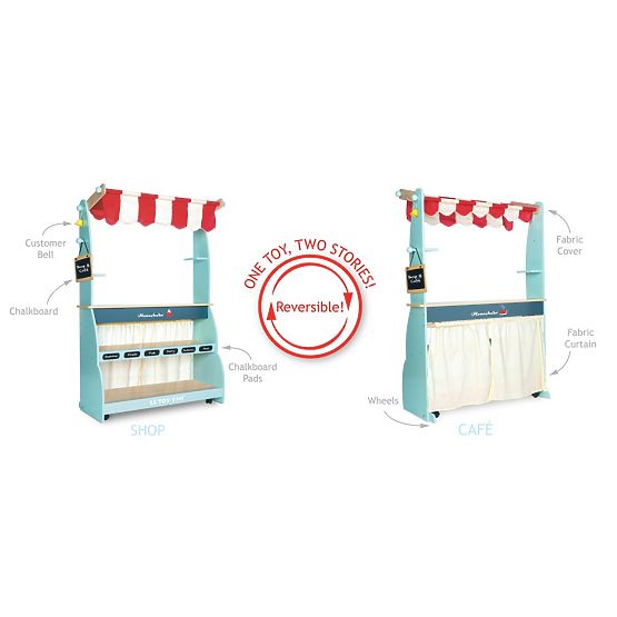 Le Toy Van Prodajni pult 2 v 1 Honeybake