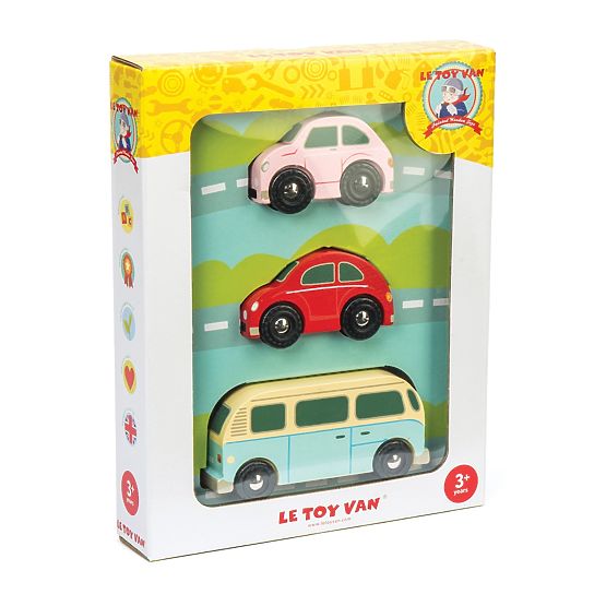 Le Toy Van Set retro avtomobilčkov