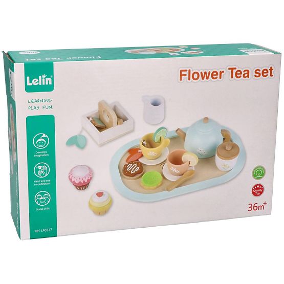 Lelin Pastelni čajni komplet