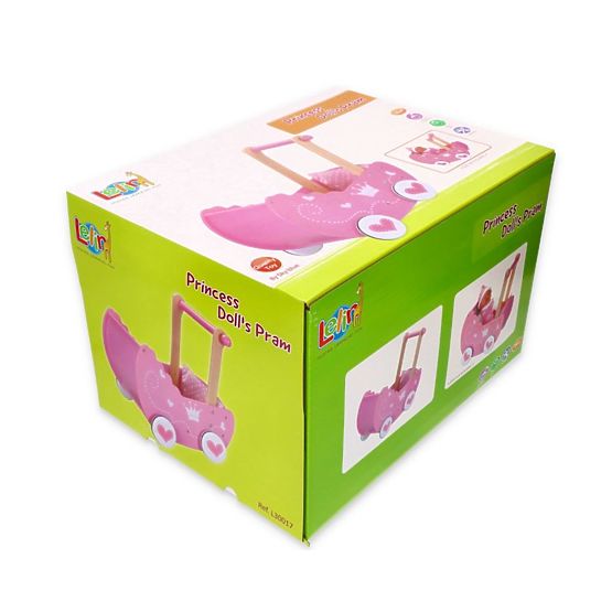 Lesen otroški voziček za lutke Lelin