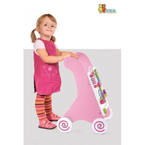 Lesen roza sprehajalec