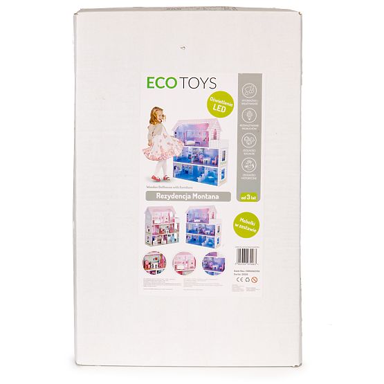 Lesena hiška za punčke Charlotte