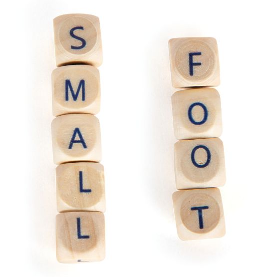 Lesena igra Small Foot Ustvarjanje s črkami