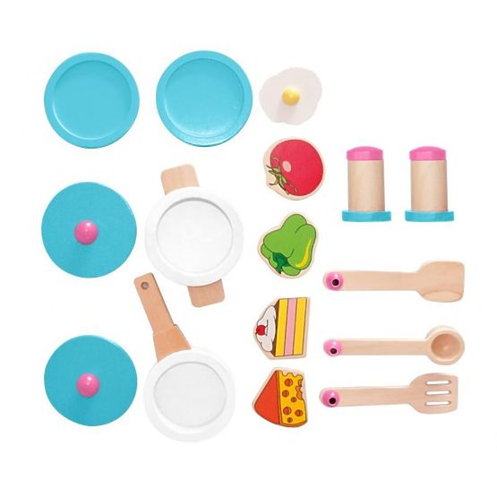 Lesena kuhinja Melissa s samorogom