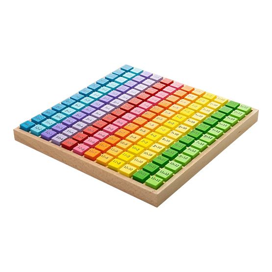 Lesena miza za štetje Bigjigs Toys