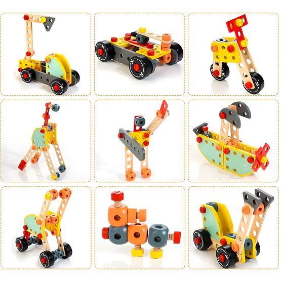 Lesena otroška delovna miza ECOTOYS