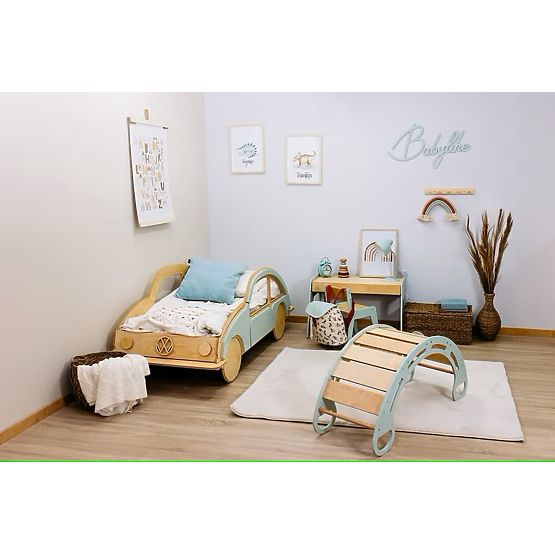 Lesena postelja avto VW BEETLE 160x80 cm