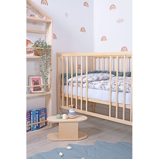 Lesena otroška posteljica Standard