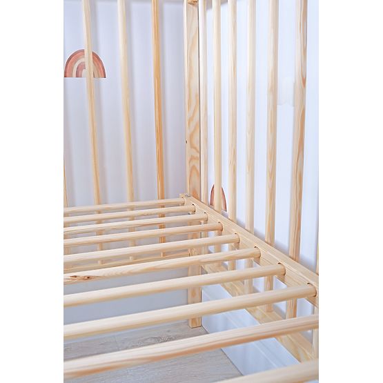 Lesena otroška posteljica Standard