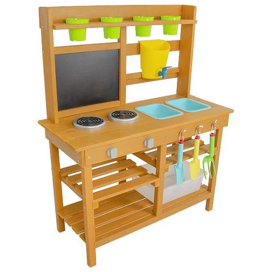 Lesena vrtna kuhinja