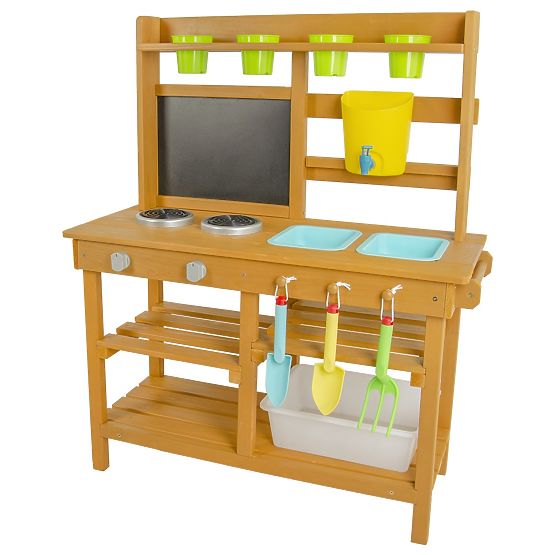 Lesena vrtna kuhinja