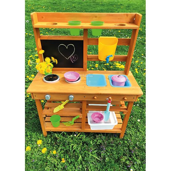 Lesena vrtna kuhinja