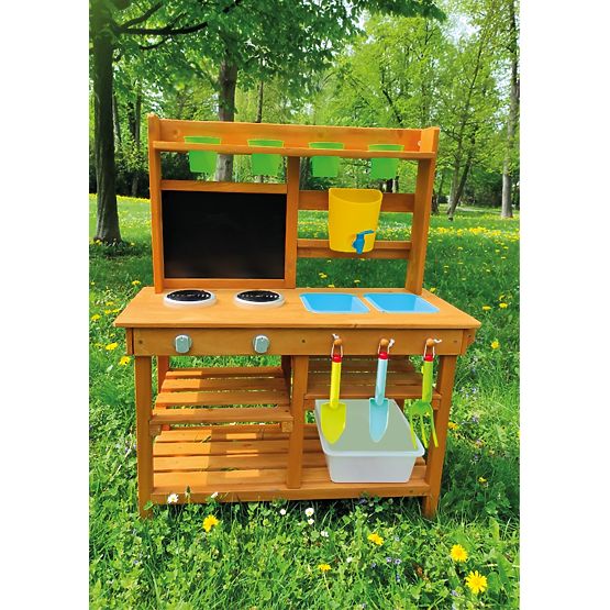 Lesena vrtna kuhinja